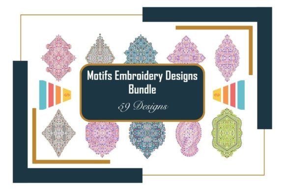 Motif Embroidery Designs Bundle