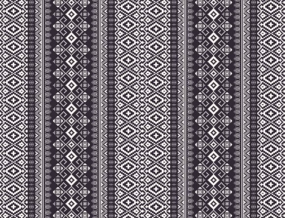 Ukrainian Geometric Embroidery Pattern
